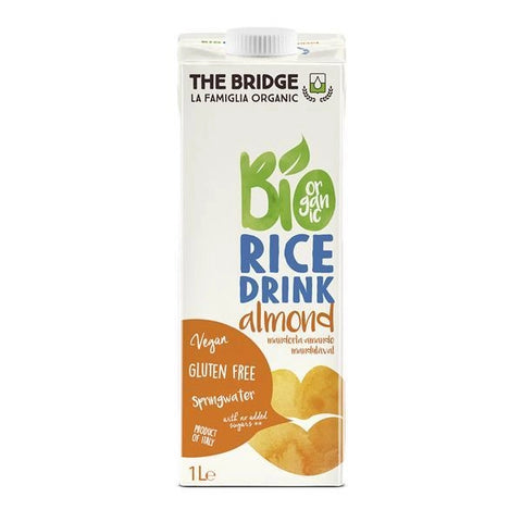 Gluten-Free Rice Drink with Almonds 1L The Bridge