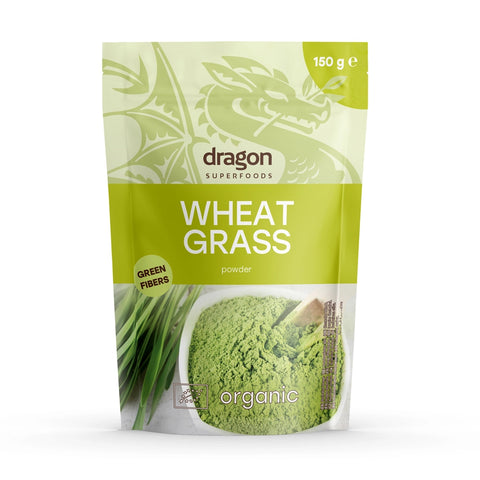 Organic Wheatgrass Powder, 150 g, Dragon Superfoods