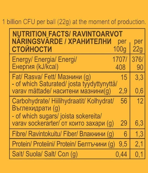 Bio Ashwagandha & Mango Ball с живи култури