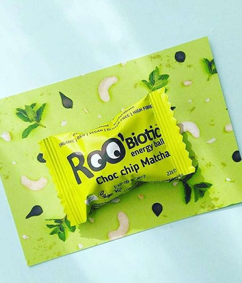 Bio Choc Chip & Matcha топка с живи култури
