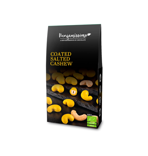 Bio Cacao Drops Cashew With Turmeric, Ginger, Lemon, 60g | Benjamissimo