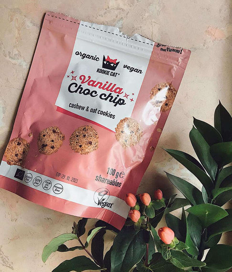 Био мини бисквитки Shareables Vanilla Choc Chip