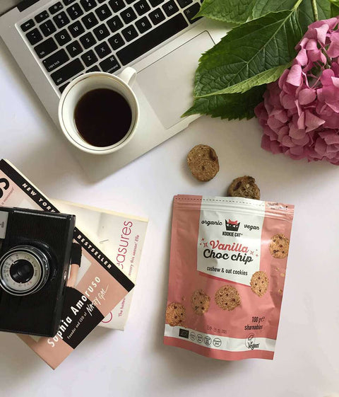 Био мини бисквитки Shareables Vanilla Choc Chip