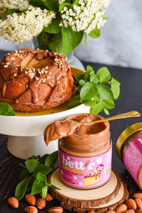 Био Крем за мазане с Бадеми Без добавена захар, 250g, Bett'r