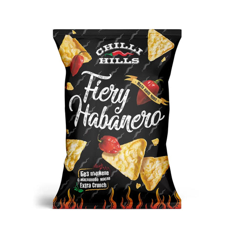 Fiery Habanero Tortilla Chips 60g