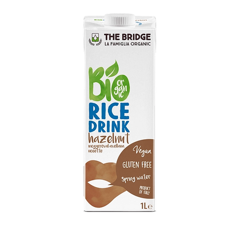 Gluten-Free Rice Drink with Hazelnuts 1L The Bridge