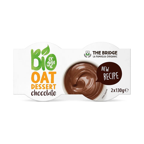 Oat Dessert Chocolate 2x130g The Bridge