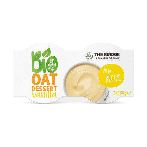 Oat Dessert Vanilla 2x130g The Bridge