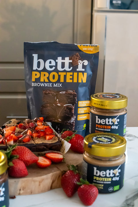 Био Протеинов крем за мазане Солен Фъстък без добавена захар